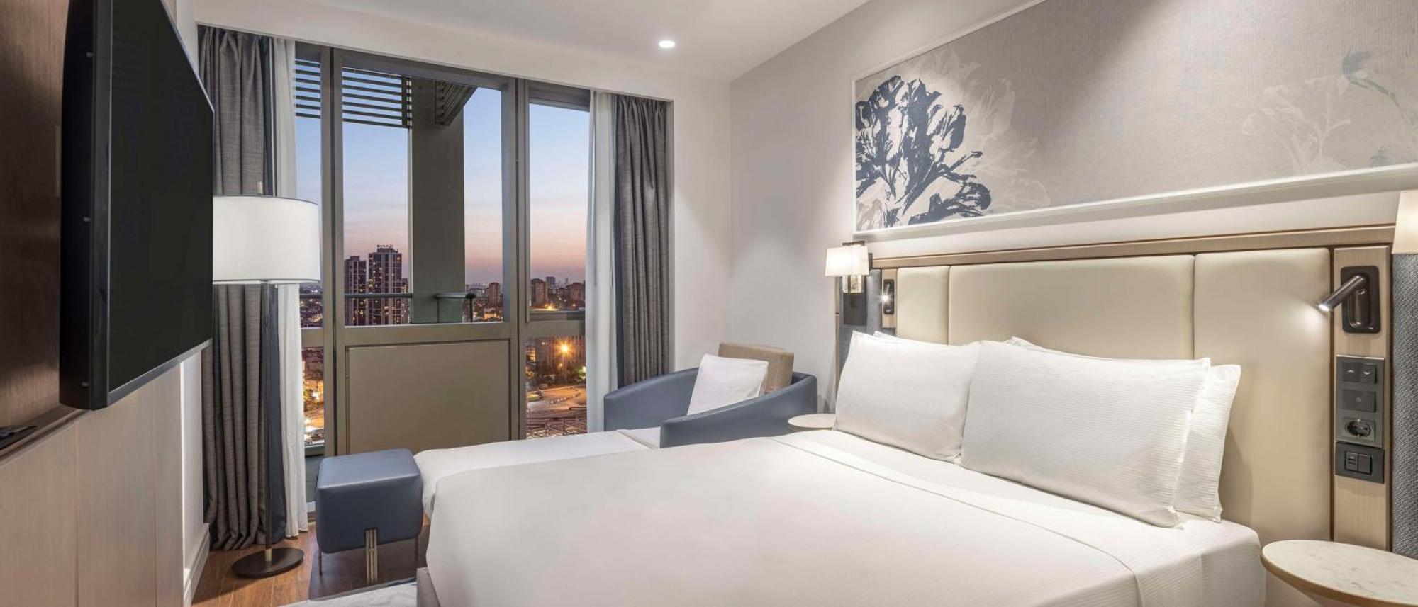 Hilton Mall Of イスタンブール エクステリア 写真 A bedroom at the hotel