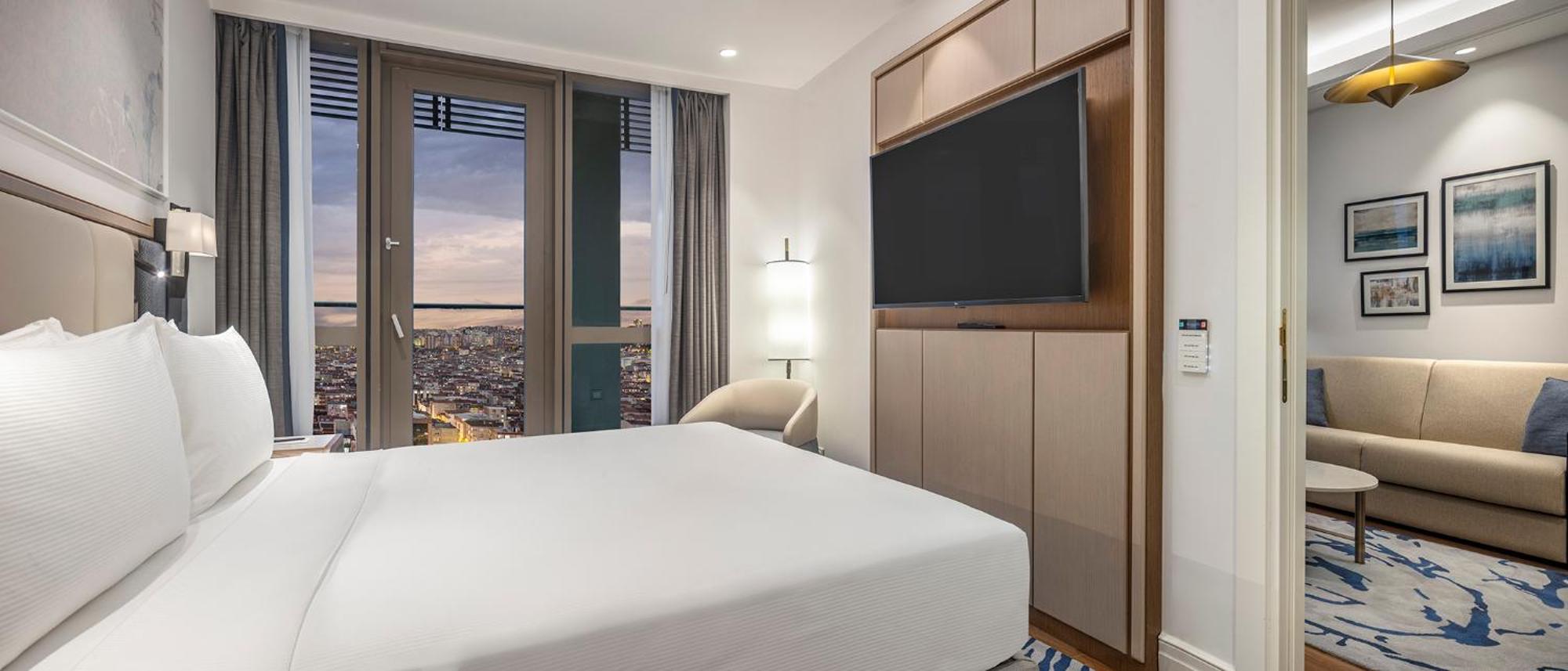 Hilton Mall Of イスタンブール エクステリア 写真 A bedroom at the hotel