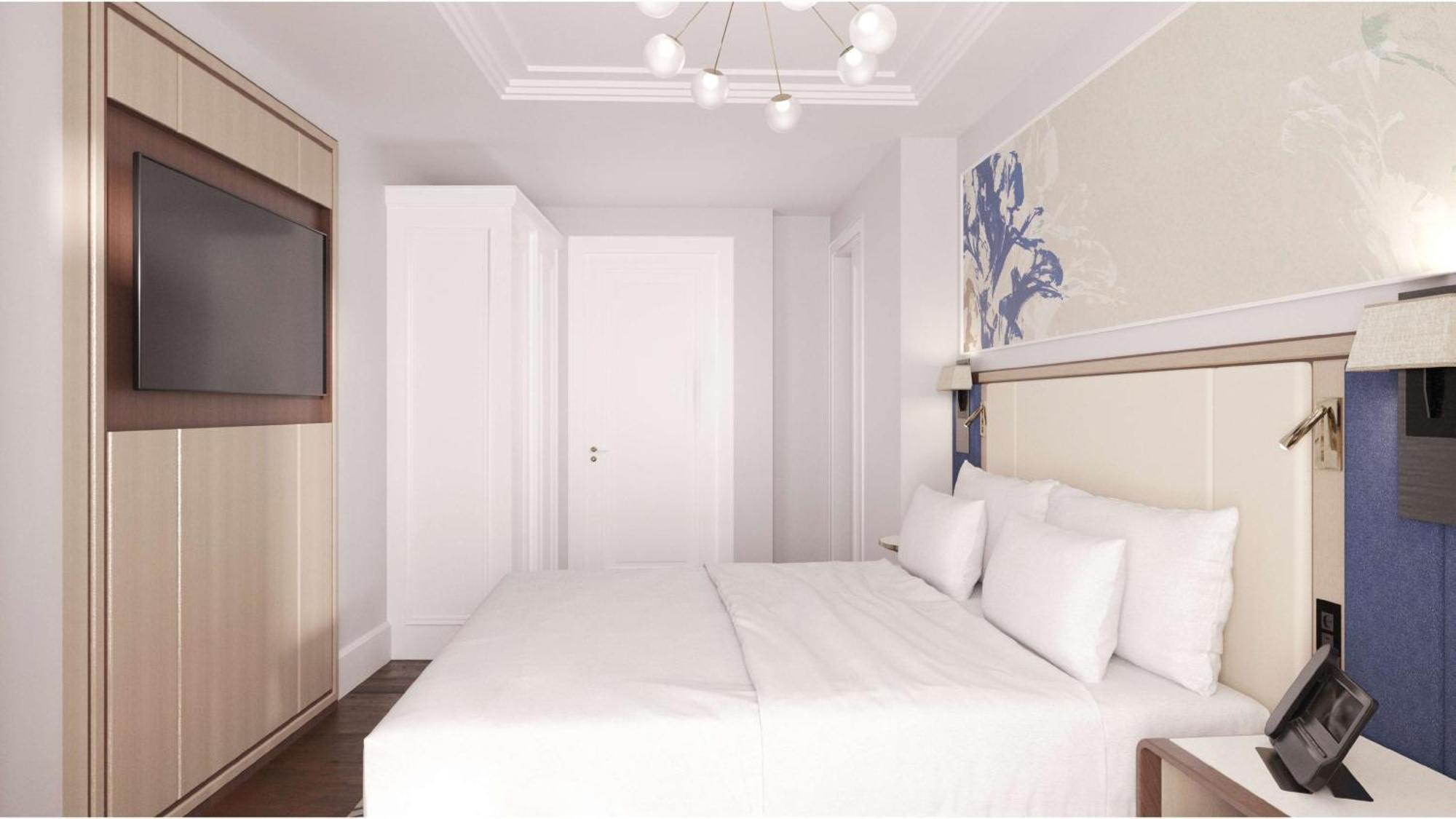 Hilton Mall Of イスタンブール エクステリア 写真 A bedroom in the new hotel