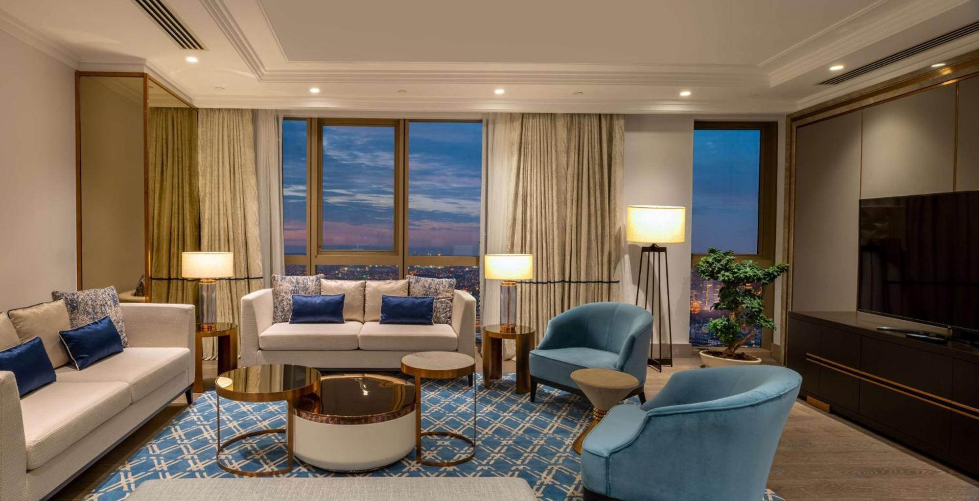 Hilton Mall Of イスタンブール エクステリア 写真 A living room at the hotel