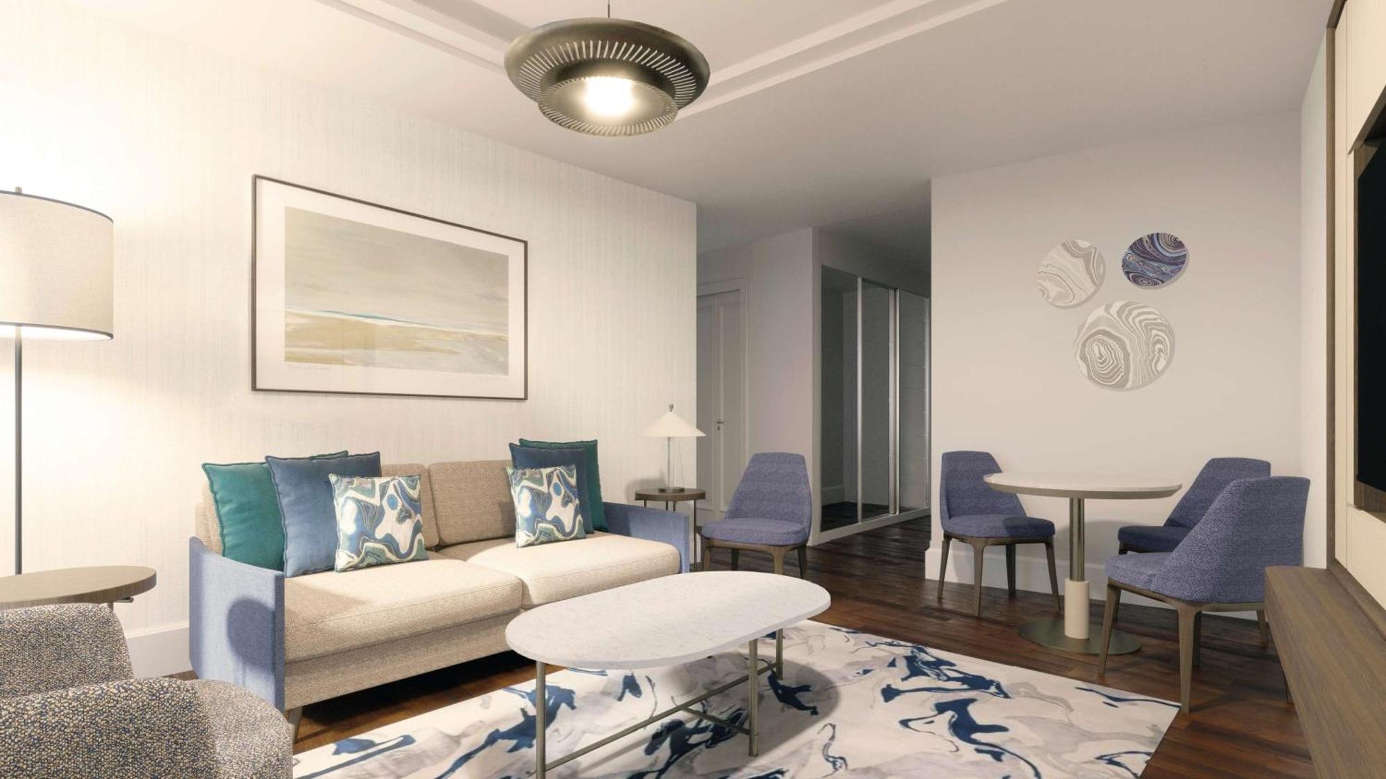 Hilton Mall Of イスタンブール エクステリア 写真 A staged living room