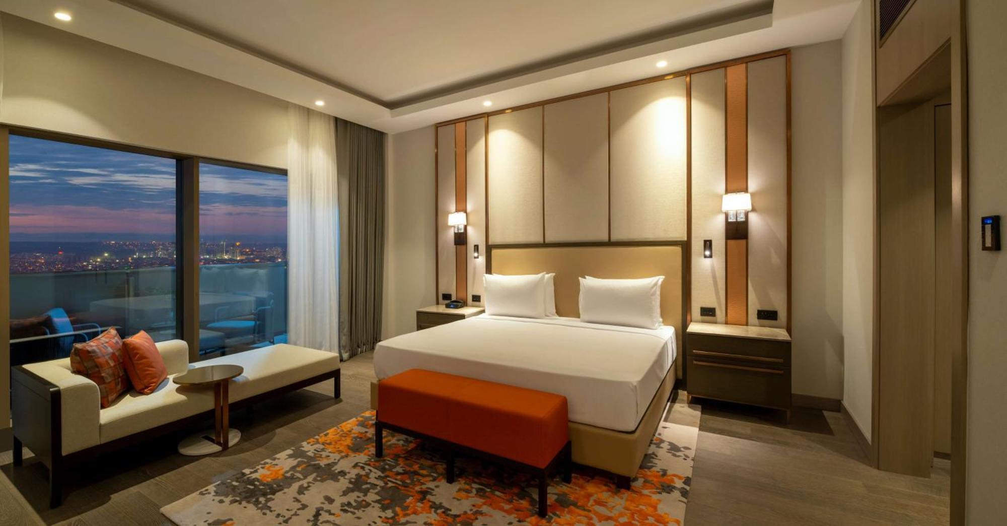 Hilton Mall Of イスタンブール エクステリア 写真 A bedroom at the hotel