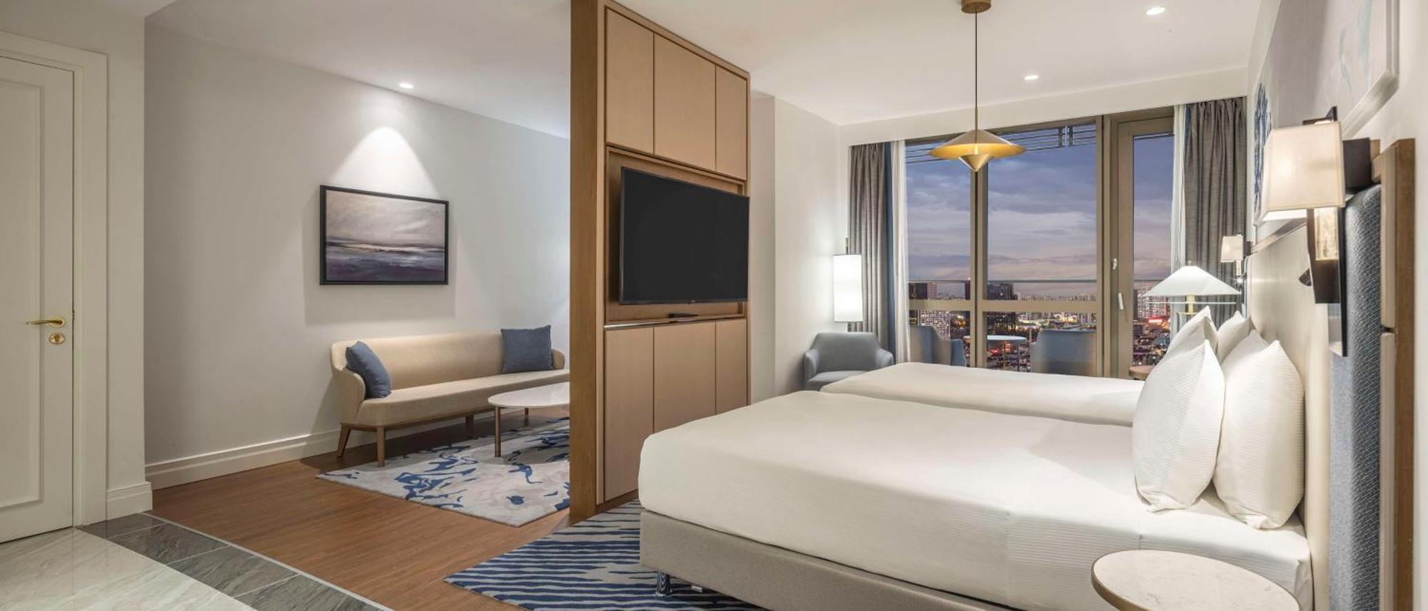 Hilton Mall Of イスタンブール エクステリア 写真 A guest room at the hotel
